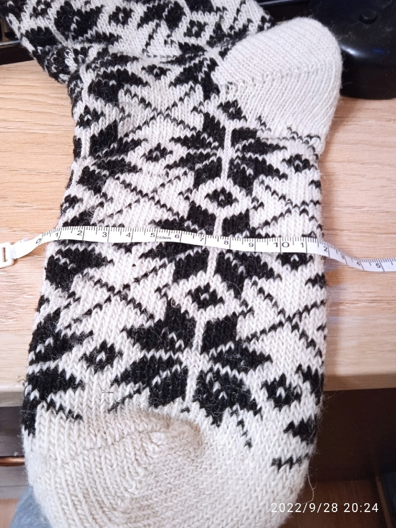 Фотография покупателя товара Получулки женские шерстяные «Снежинка», цвет белый, размер 23 - Фото 3