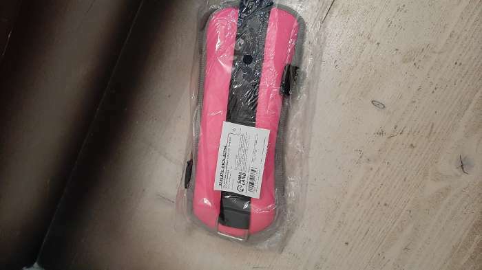 Фотография покупателя товара Утяжелитель неопреновый, 2 шт. х 0,5 кг, цвет розовый - Фото 2