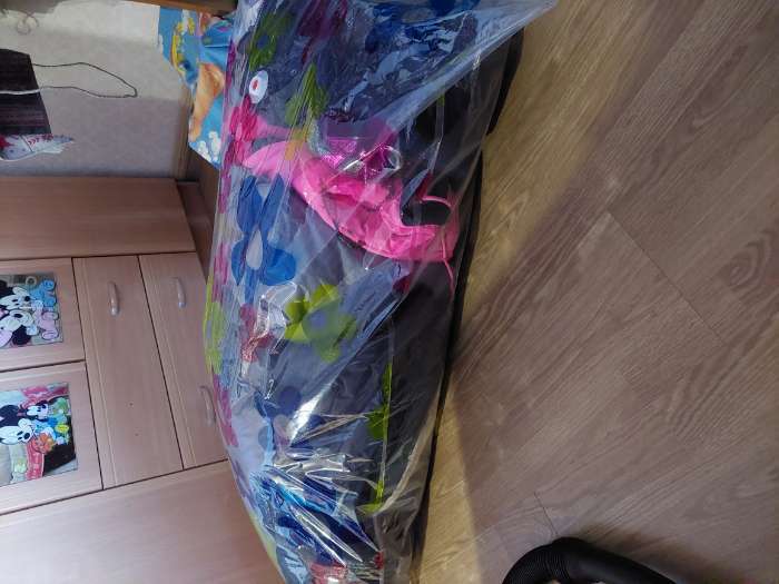 Фотография покупателя товара Вакуумный пакет для хранения вещей Доляна, 30×40 см, цветной, с рисунком - Фото 9