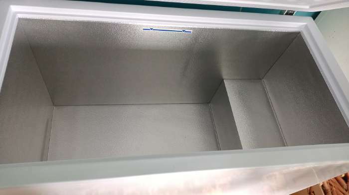 Фотография покупателя товара Морозильный ларь "Бирюса" 355 KX, 330 л, 2 корзины, глухая крышка, белый - Фото 12