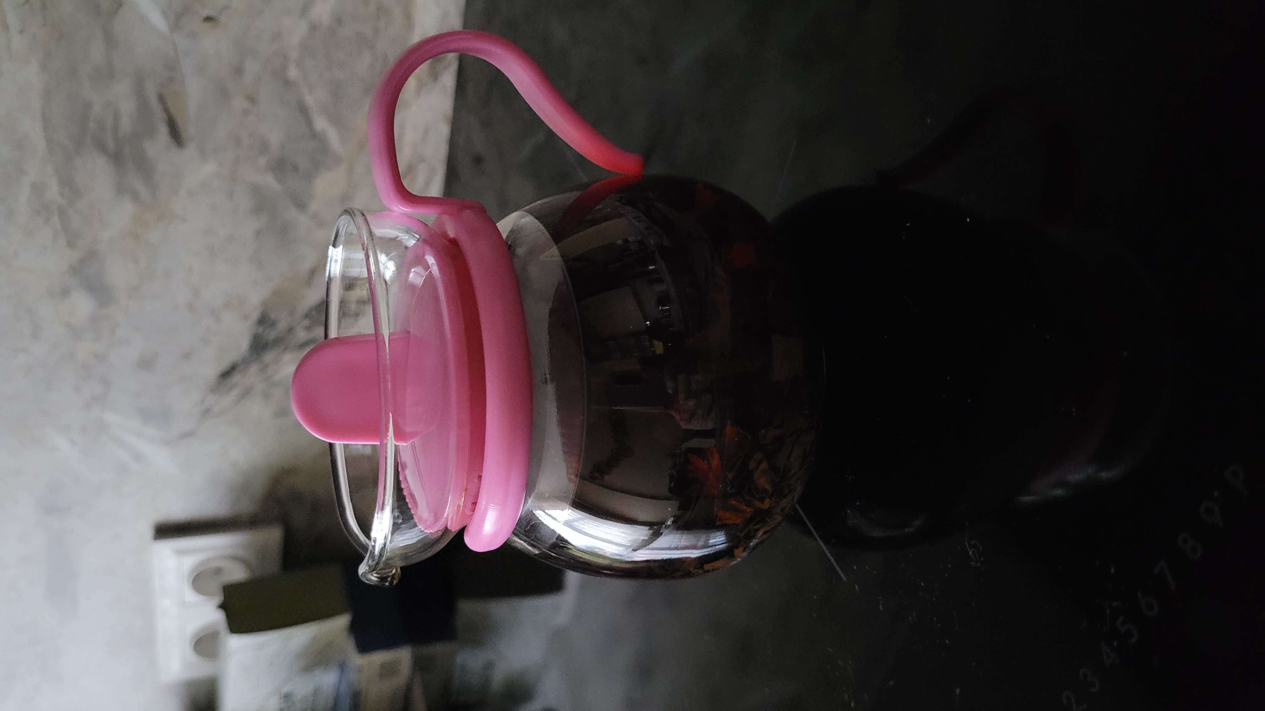 Фотография покупателя товара Чайник стеклянный заварочный «Теплота», 400 мл, цвет МИКС - Фото 1