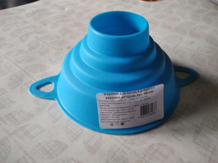 Фотография покупателя товара Воронка для банок 4 диаметра, верхний d=10 см, цвет МИКС - Фото 17