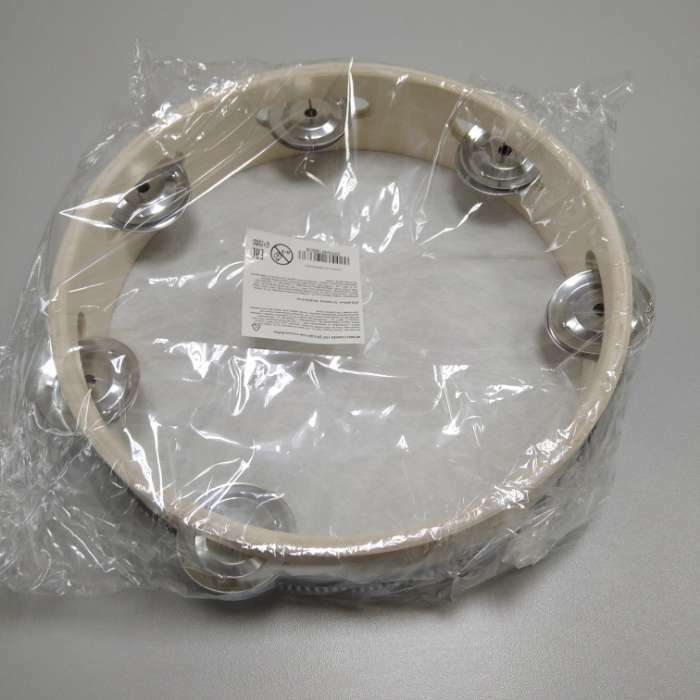 Фотография покупателя товара Бубен «Классика», 12 тарелок, 20 × 20 × 4,3 см - Фото 3
