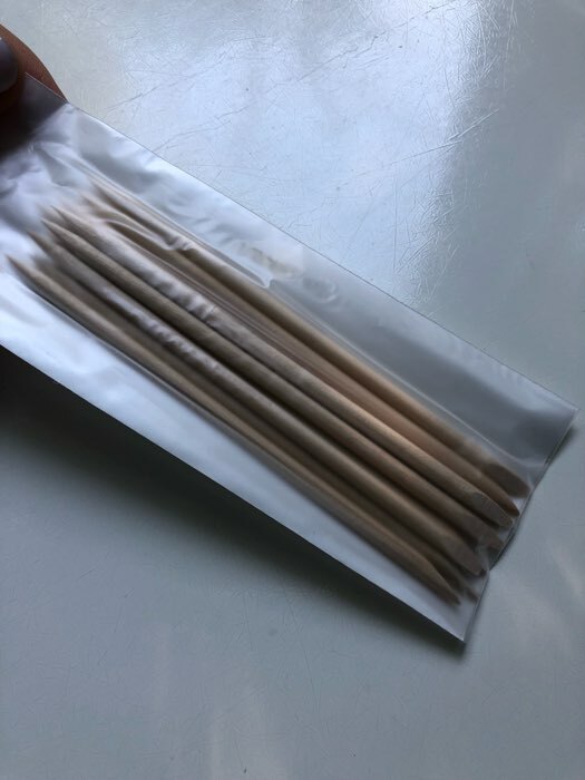 Фотография покупателя товара Апельсиновые палочки для маникюра, 11,4 см, 10 шт