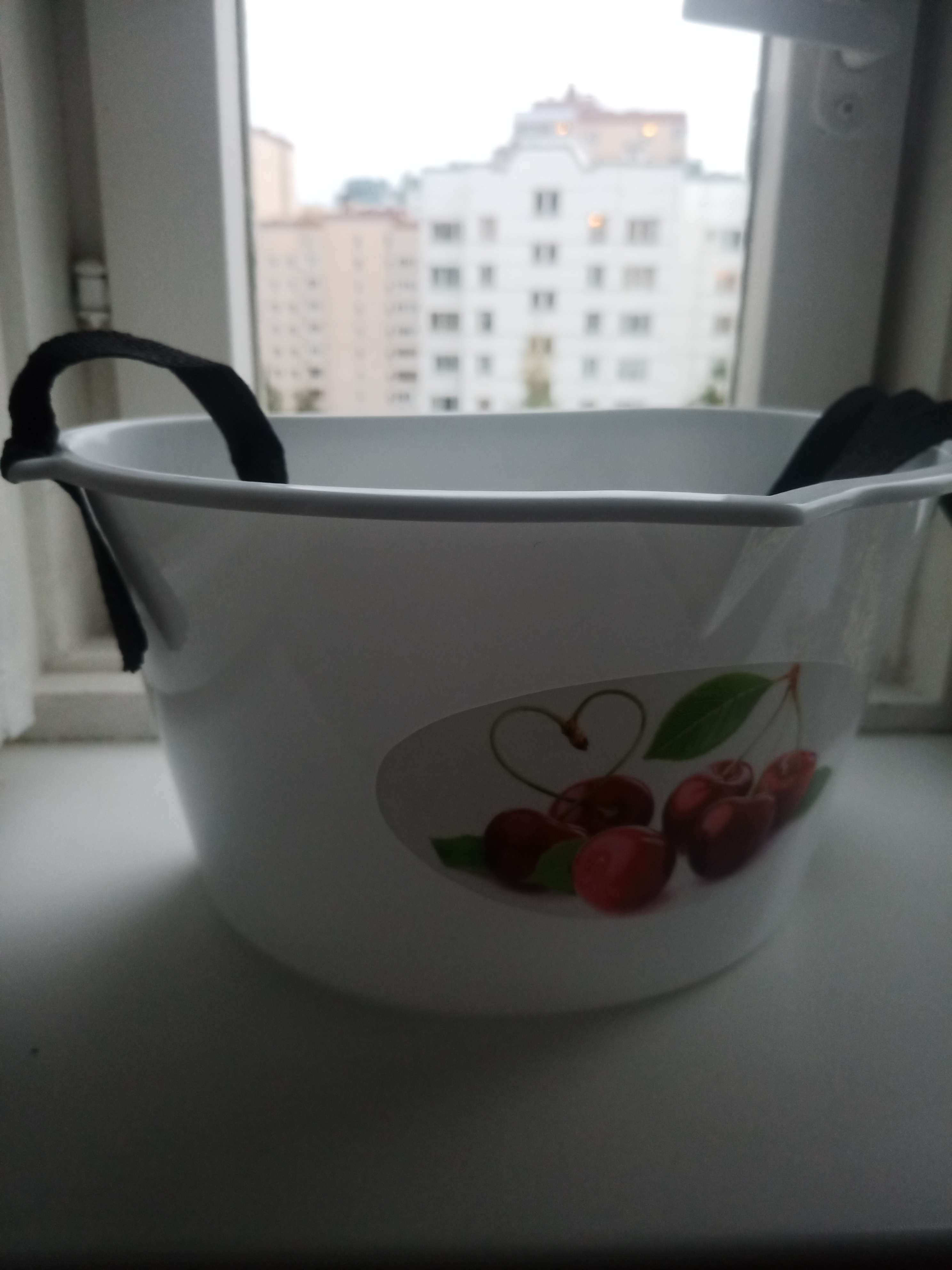 Фотография покупателя товара Ёмкость для сбора ягод, 3 л, «Вишня» - Фото 1