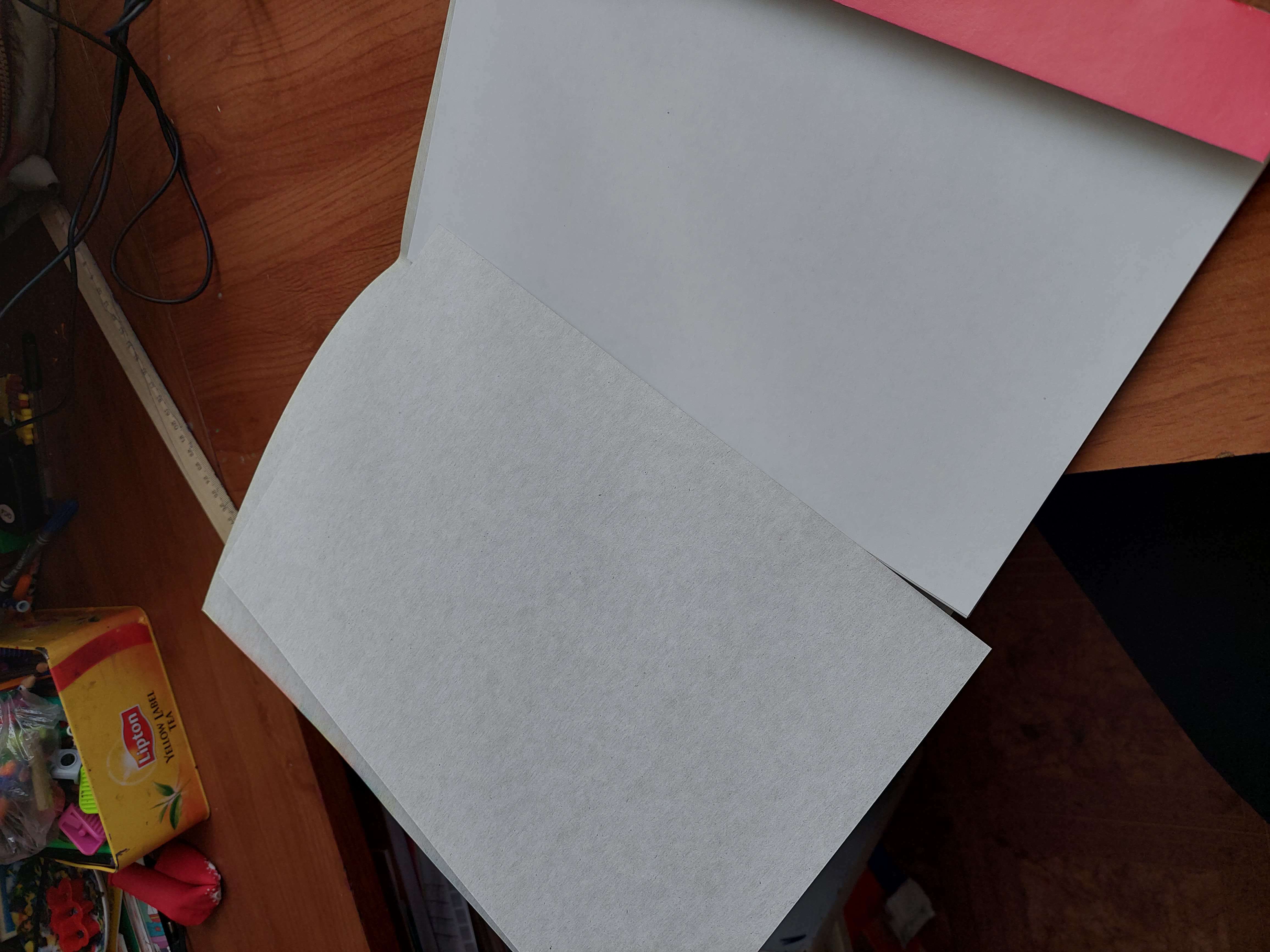 Фотография покупателя товара Картон белый А4, 8 листов "Мишка", мелованный, плотность 240 г/м2 - Фото 1