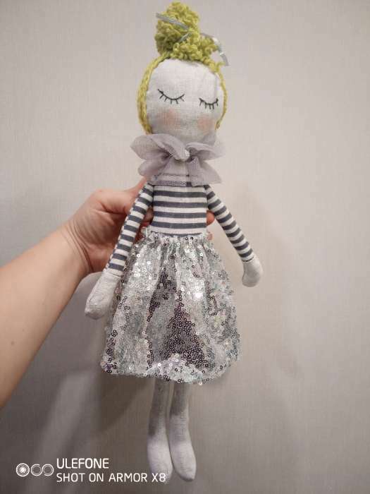 Фотография покупателя товара Интерьерная кукла «Ханна», набор для шитья, 18 × 22.5 × 2 см - Фото 10