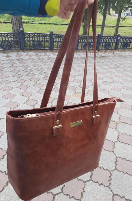 Фотография покупателя товара Набор сумок на молнии, цвет бордовый - Фото 1