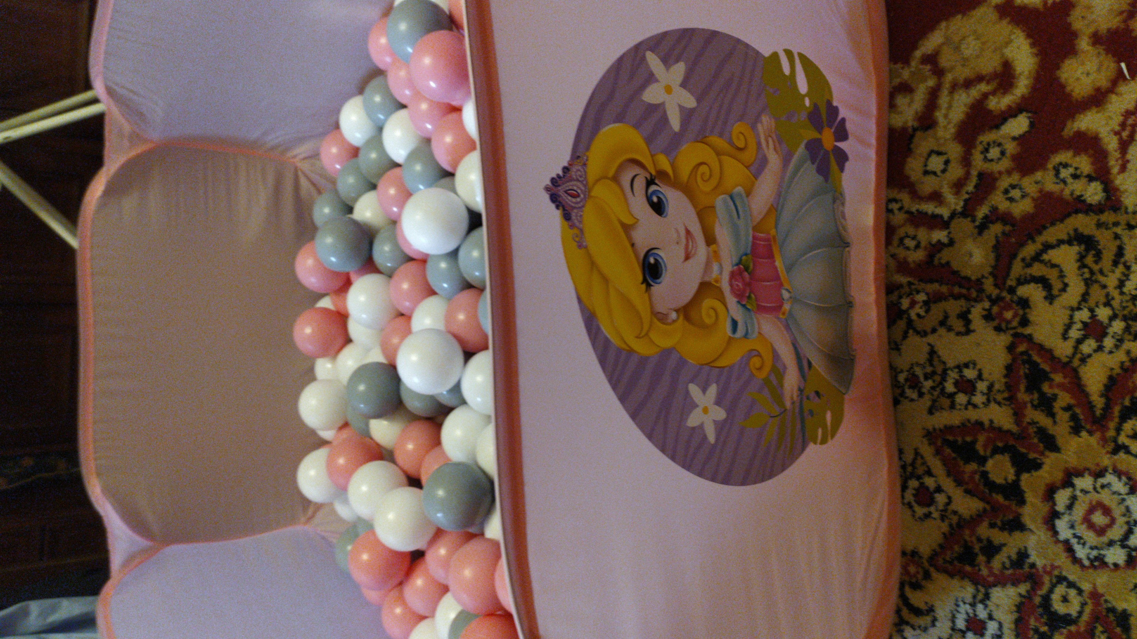 Фотография покупателя товара Сухой бассейн для шариков «Милая принцесса» - Фото 1