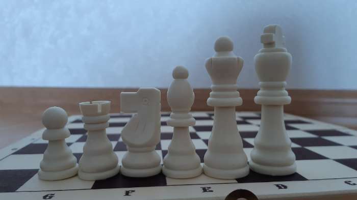 Фотография покупателя товара Шахматы "Классические" 30 х 30 см, король h-7.8 см, пешка h-3.5 см - Фото 4
