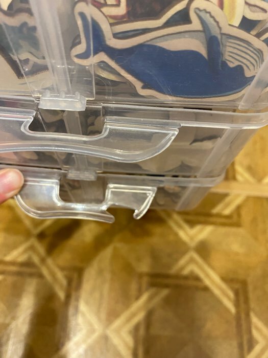 Фотография покупателя товара Бокс пластиковый для хранения, 2 яруса, 20 отделений, цвет МИКС - Фото 16