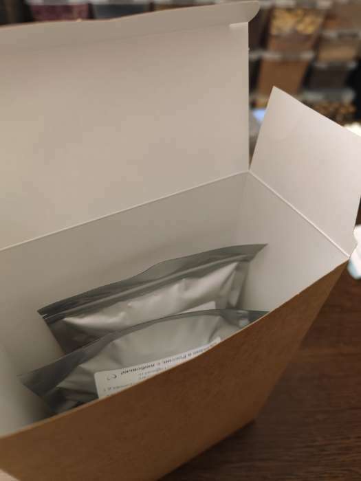 Фотография покупателя товара Коробка подарочная складная крафтовая, упаковка, 16 х 23 х 7,5 см