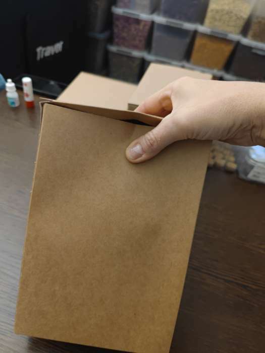 Фотография покупателя товара Коробка подарочная складная крафтовая, упаковка, 16 х 23 х 7,5 см - Фото 3