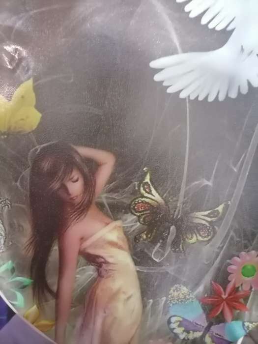 Фотография покупателя товара Сиденье для унитаза с крышкой, мягкое, цвет бежевый, рисунок МИКС