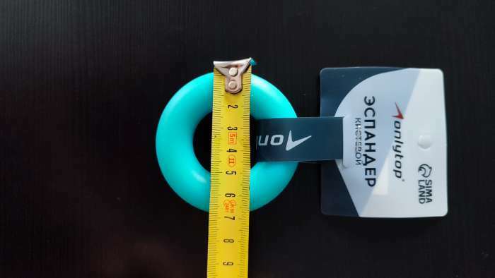 Фотография покупателя товара Эспандер кистевой ONLYTOP, 15 кг, цвет голубой