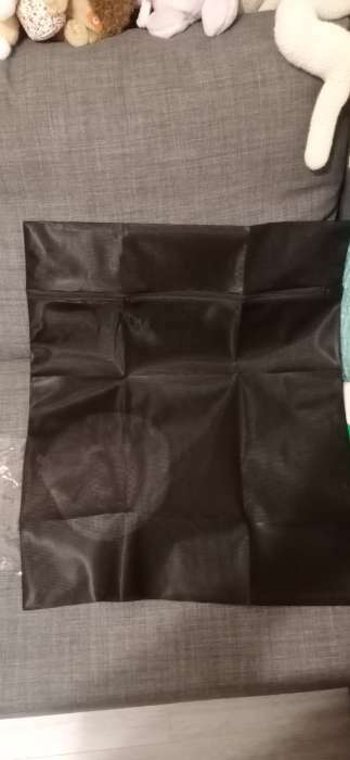 Фотография покупателя товара Мешок для стирки белья Доляна, 50×60 см, мелкая сетка, цвет МИКС