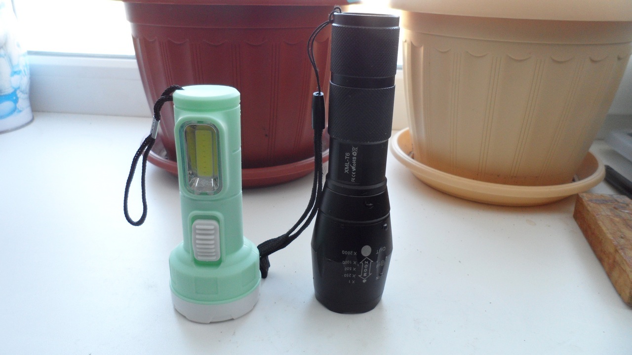 Фотография покупателя товара Фонарь ручной, 1 Вт LED, боковой 5 Вт COB, 2 режима, 1 AA, 10.4 х 4.3 см - Фото 15