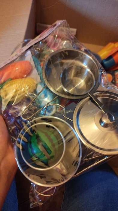 Фотография покупателя товара Набор металлической посуды «Повар», 16 предметов - Фото 2