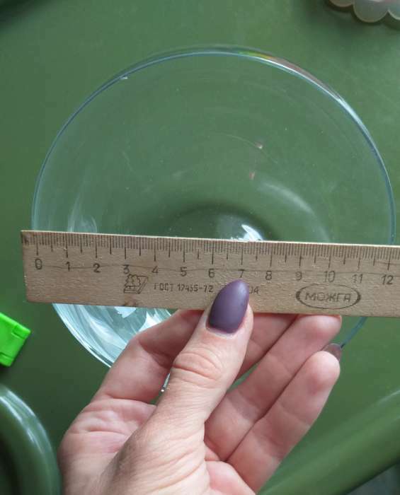 Фотография покупателя товара Ваза "Анабель" шаровая с косым резом  d-12см; h-9.5см,  0,8л прозрачная - Фото 3
