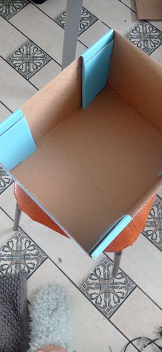 Фотография покупателя товара Коробка подарочная складная, упаковка, «Голубая», 31,2 х 25,6 х 16,1 см
