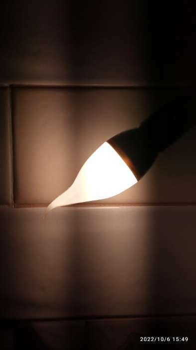 Фотография покупателя товара Лампа светодиодная ASD LED-СВЕЧА НА ВЕТРУ-standard, Е14, 5 Вт, 230 В, 3000 К, 450 Лм