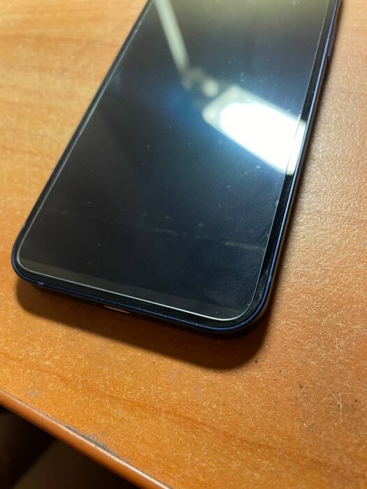 Фотография покупателя товара Защитное стекло 2.5D LuazON для iPhone 12/12 Pro, полный клей, 0.26 мм, 9Н