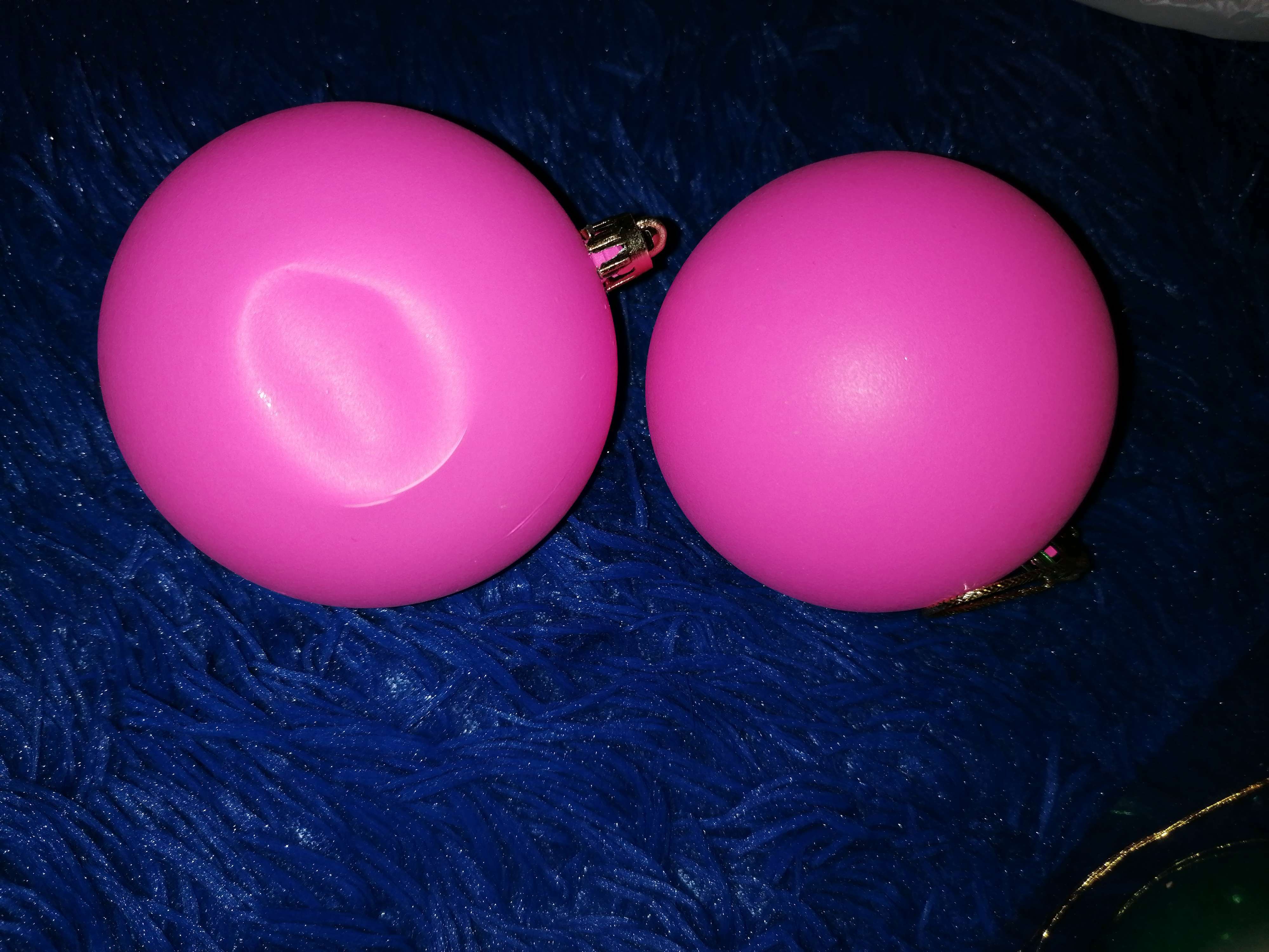 Фотография покупателя товара УЦЕНКА Набор шаров пластик d-8 см, 2 шт "Матовый" розовый - Фото 30
