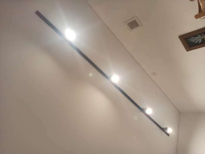 Фотография покупателя товара Трековый светильник Luazon Lighting под лампу Gu10, круглый, корпус черный - Фото 6