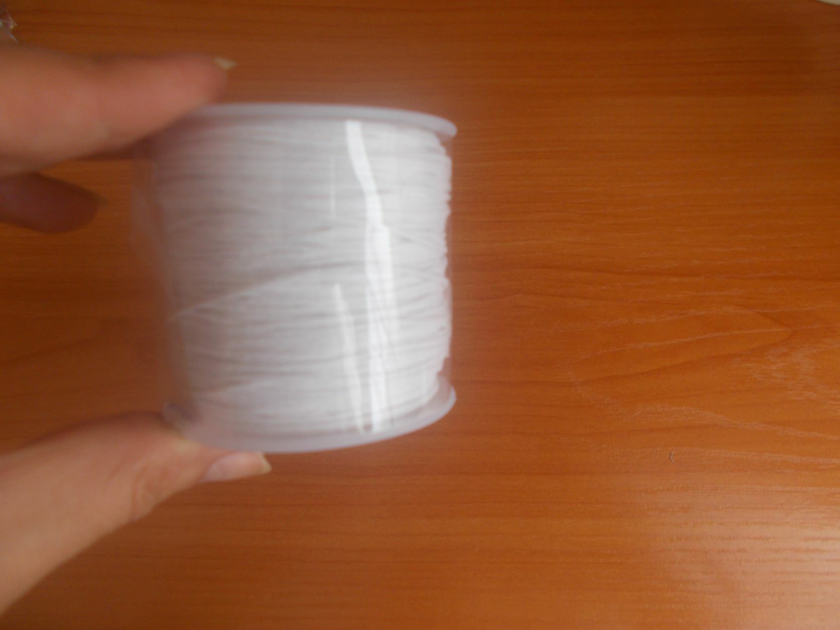 Фотография покупателя товара Шнур вощеный из полиэстера d=1 мм, L=70 м, цвет серый - Фото 1