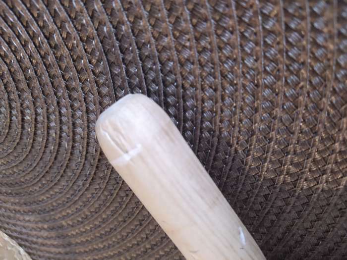 Фотография покупателя товара Нож консервный с деревянной ручкой, с заклепками - Фото 5