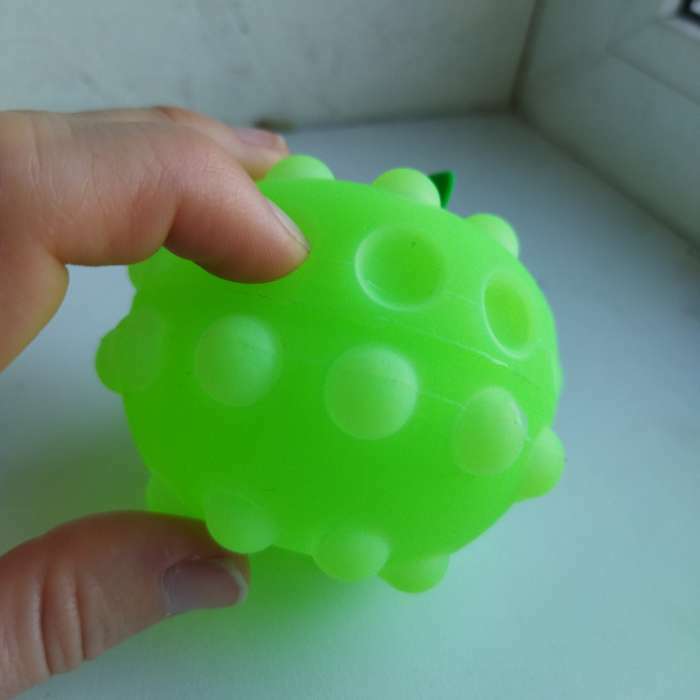 Фотография покупателя товара Мялка «Яблоко» , цвета МИКС - Фото 1