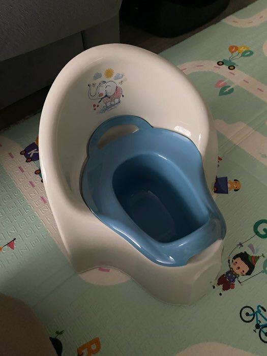 Фотография покупателя товара Горшок туалетный детский большой «Слоник»
