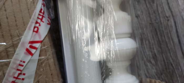 Фотография покупателя товара Карниз металлический настенный однорядный, ширина 200 см, цвет белый - Фото 1