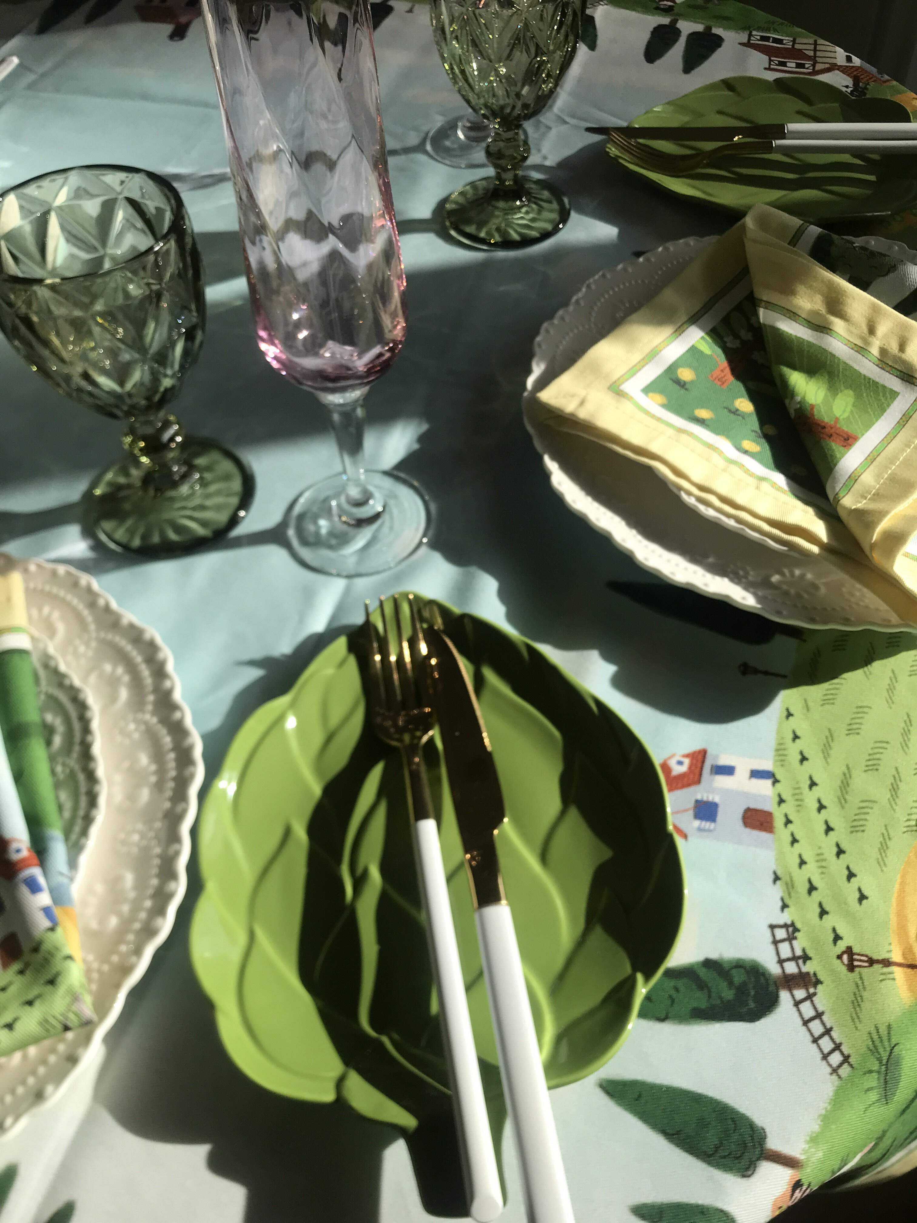 Фотография покупателя товара Тарелка керамическая «Артишоки», зелёная, 20 х 17 см, цвет зелёный - Фото 3