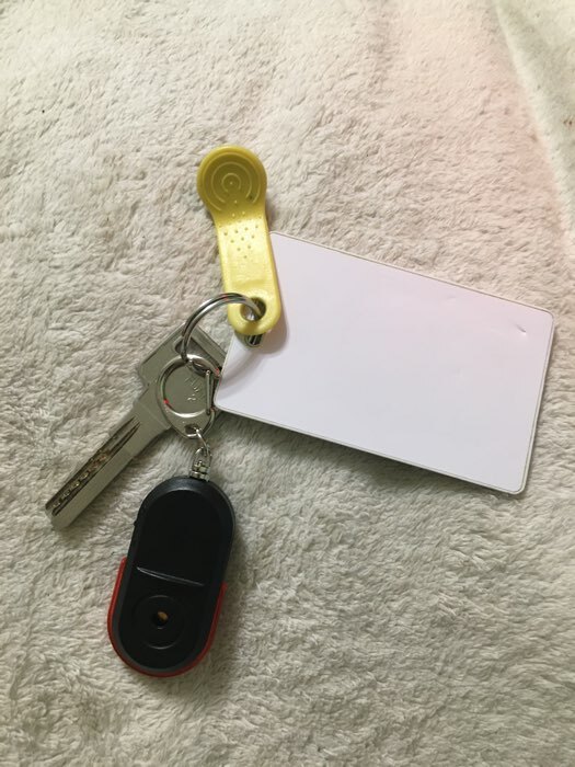 Фотография покупателя товара Брелок для поиска ключей Luazon LKL-04, пластик, МИКС - Фото 4