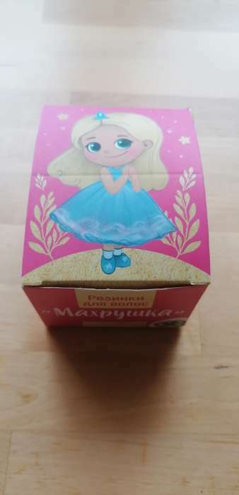 Фотография покупателя товара Резинки для волос , набор «Махрушка», принцесса, 70 шт.
