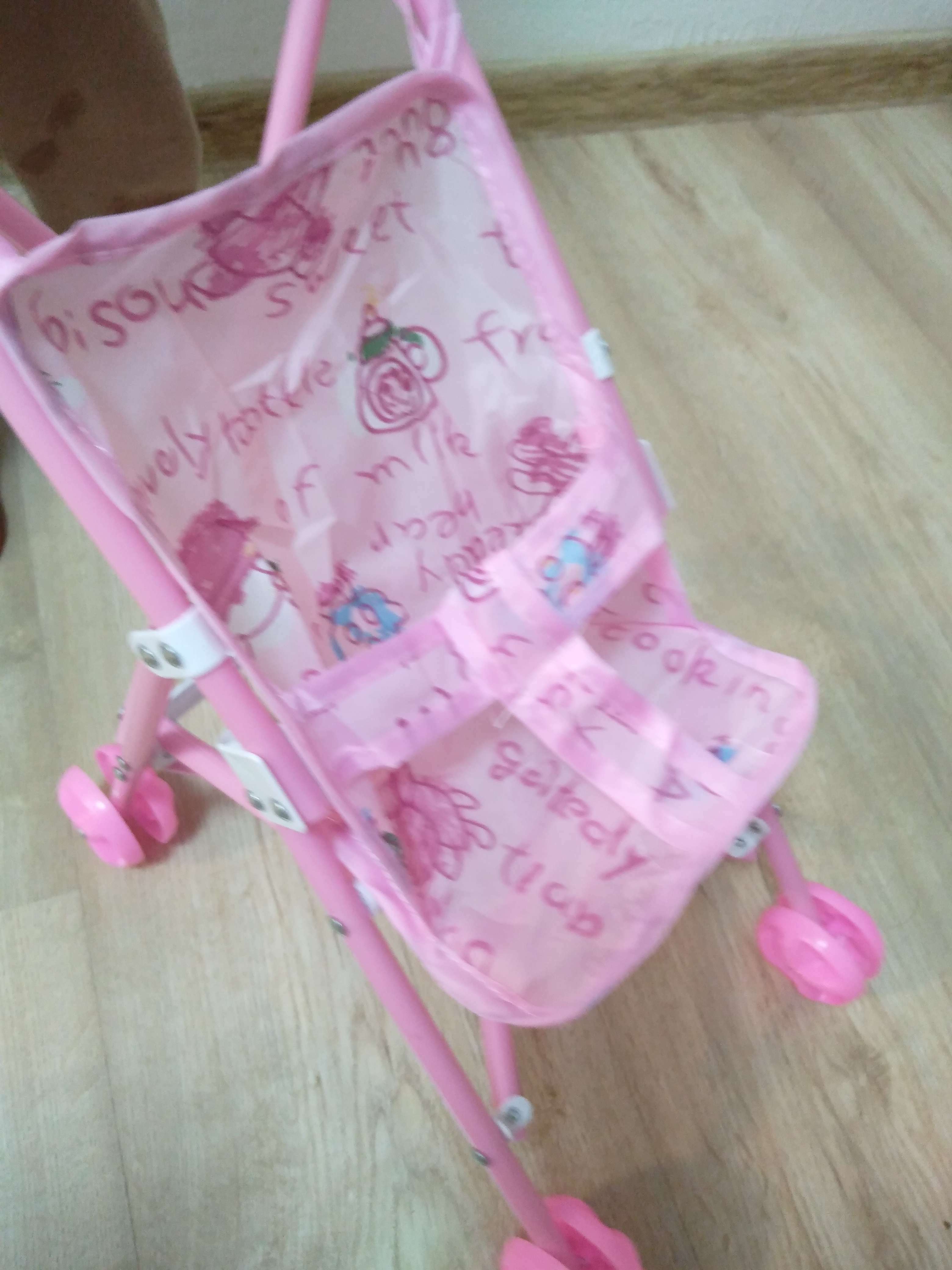 Фотография покупателя товара Кукольная коляска-трость, пластиковый каркас - Фото 6