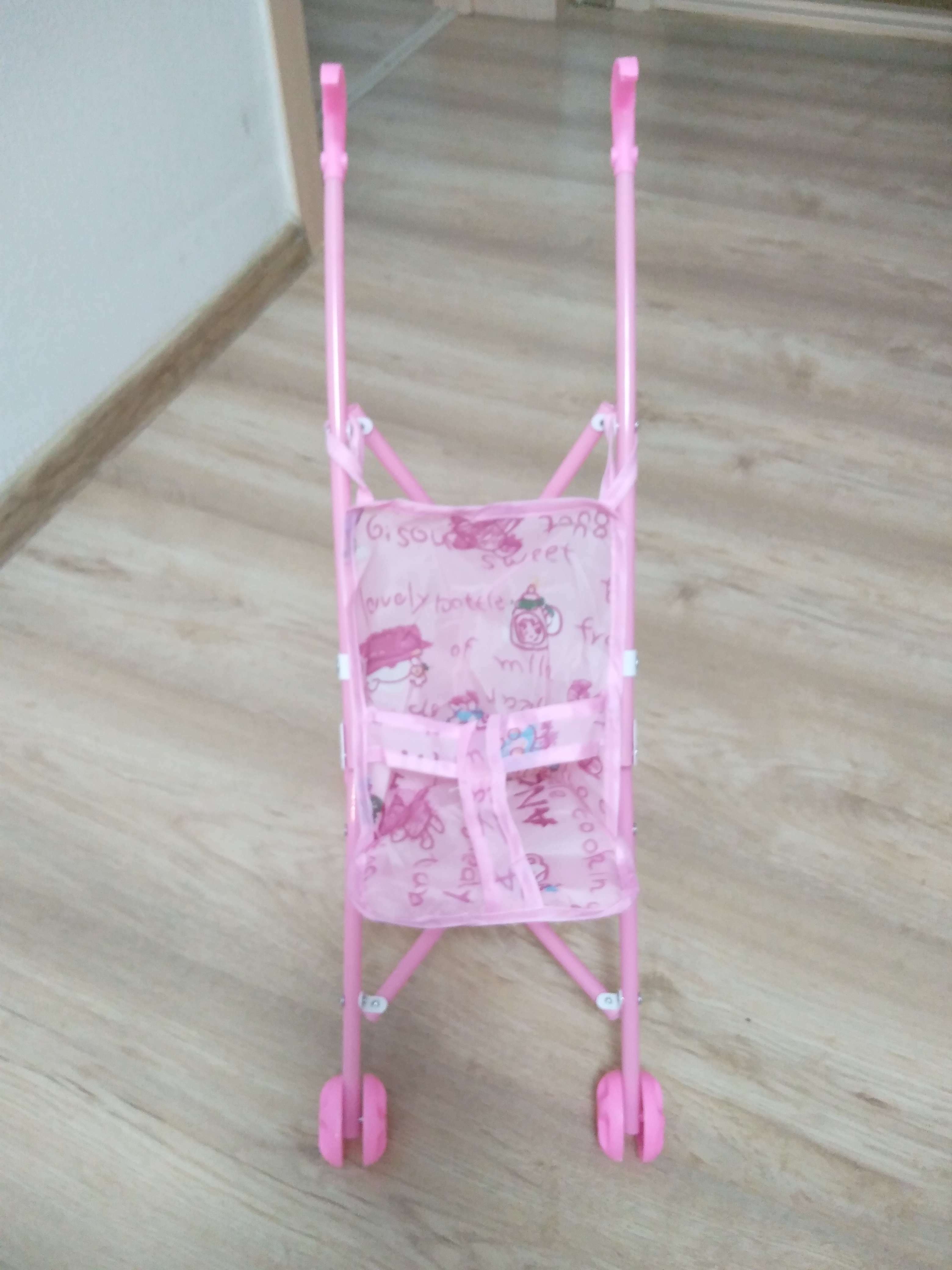 Фотография покупателя товара Кукольная коляска-трость, пластиковый каркас - Фото 7