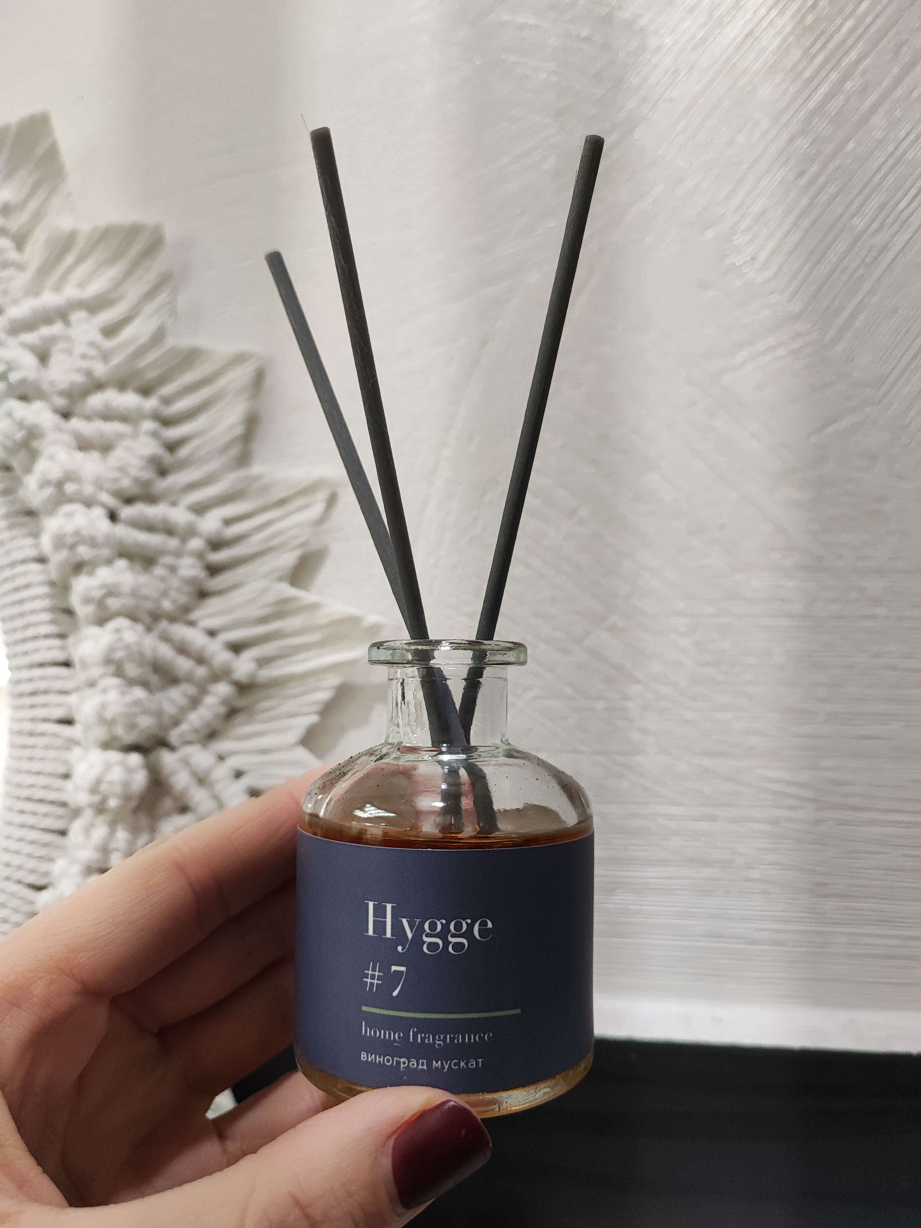 Фотография покупателя товара Диффузор "Hygge" ароматический, 50 мл, вишневый мусс - Фото 4