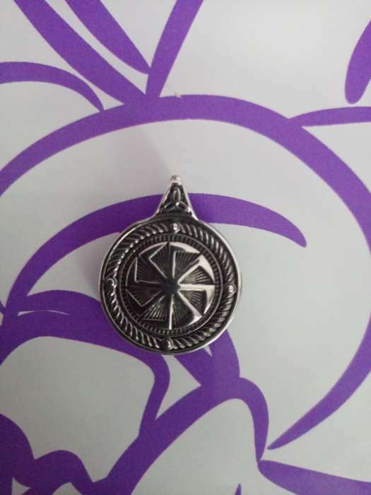 Фотография покупателя товара Оберег «Коловрат», металл пьютер, художественное литье - Фото 1