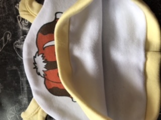 Фотография покупателя товара Шапочка детская, цвет белый/принт микс, размер 48 - Фото 1