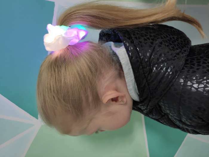 Фотография покупателя товара Резинка для волос светящиеся, атласная, ВИНКС - Фото 2