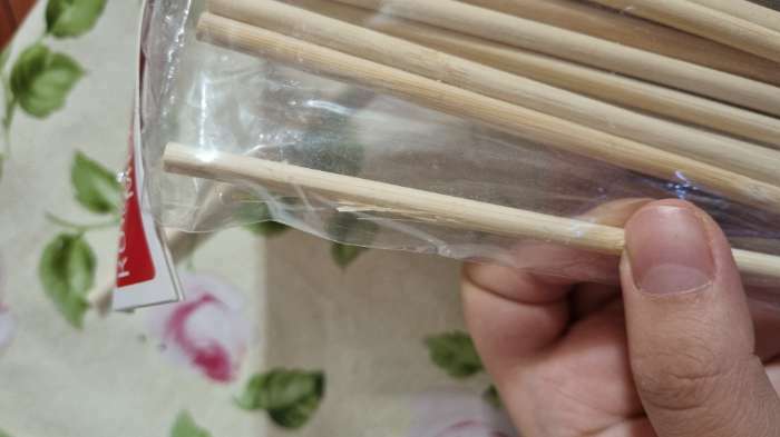 Фотография покупателя товара Набор деревянных палочек-дюбелей для кондитерских изделий Доляна, 20 см, 20 шт - Фото 5