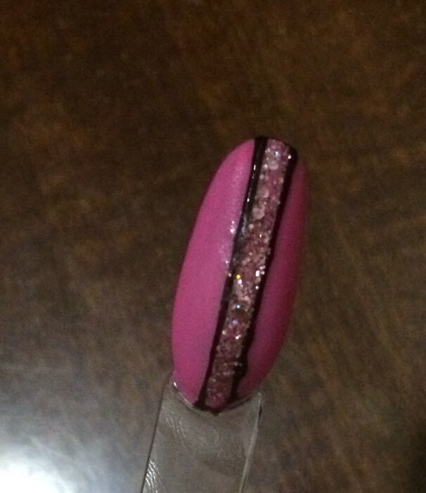 Фотография покупателя товара Гель-краска для ногтей трёхфазный LED/UV, 8мл, цвет 33 чёрный - Фото 2