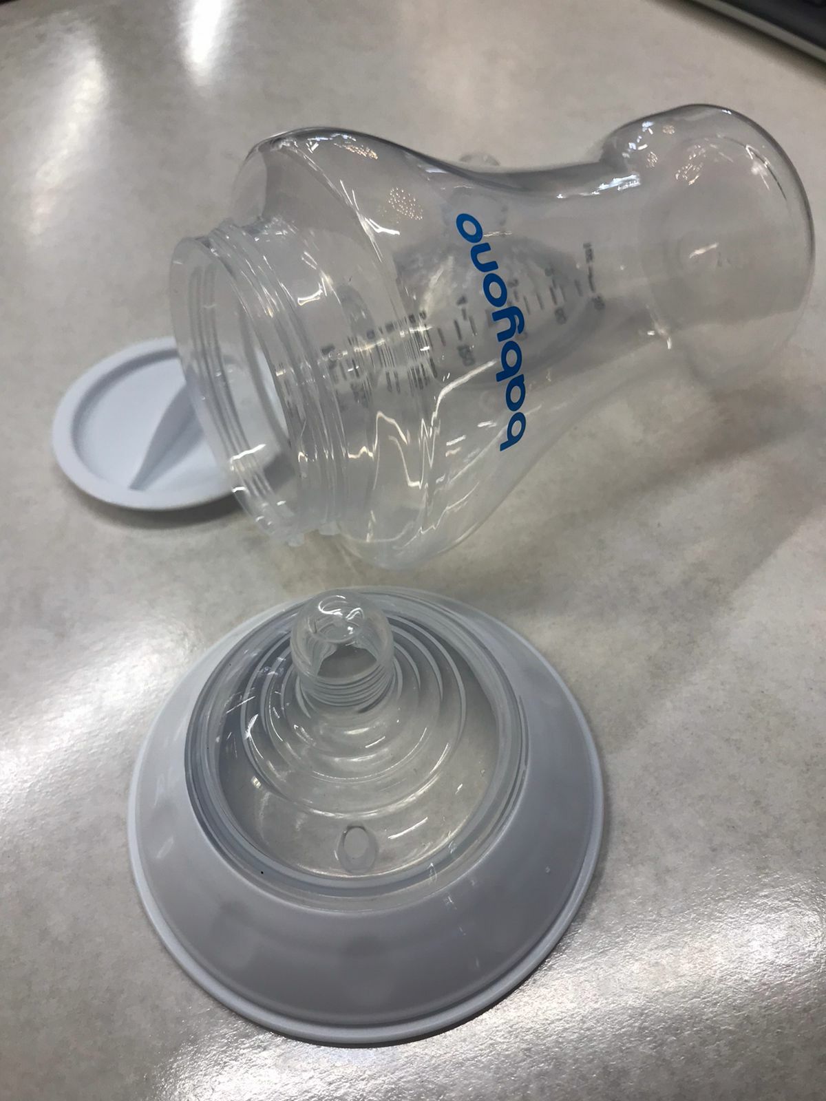 Фотография покупателя товара Соска силиконовая, антиколиковая на бутылочку, +0мес., широкое горло, Ø60мм, медленный поток - Фото 5