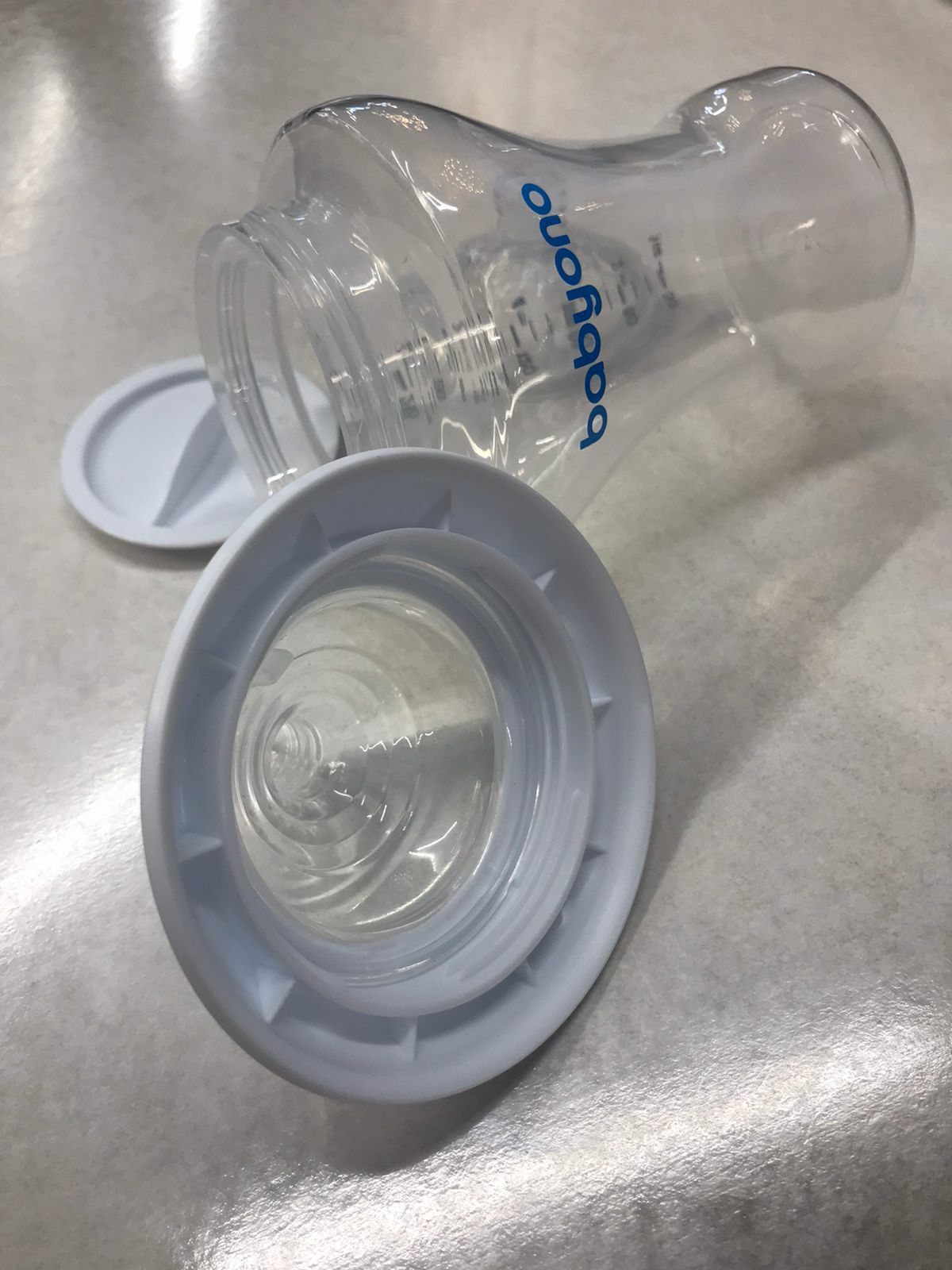 Фотография покупателя товара Соска силиконовая, антиколиковая на бутылочку, +0мес., широкое горло, Ø60мм, медленный поток - Фото 4