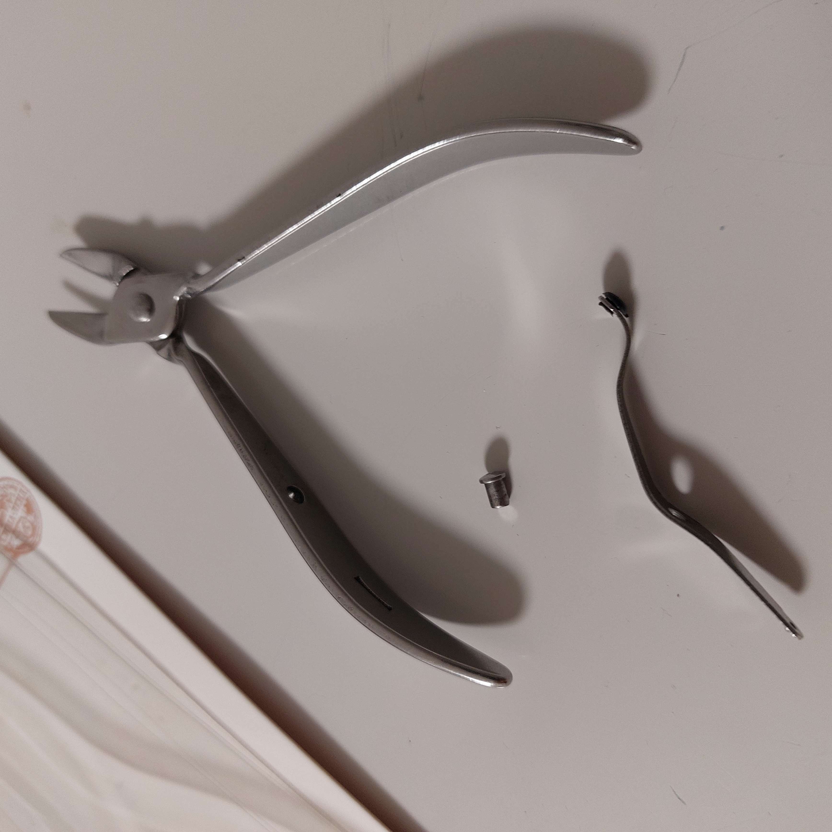 Фотография покупателя товара Кусачки педикюрные, прямое лезвие, 9,5 см, длина лезвия - 10 мм, цвет серебристый - Фото 8