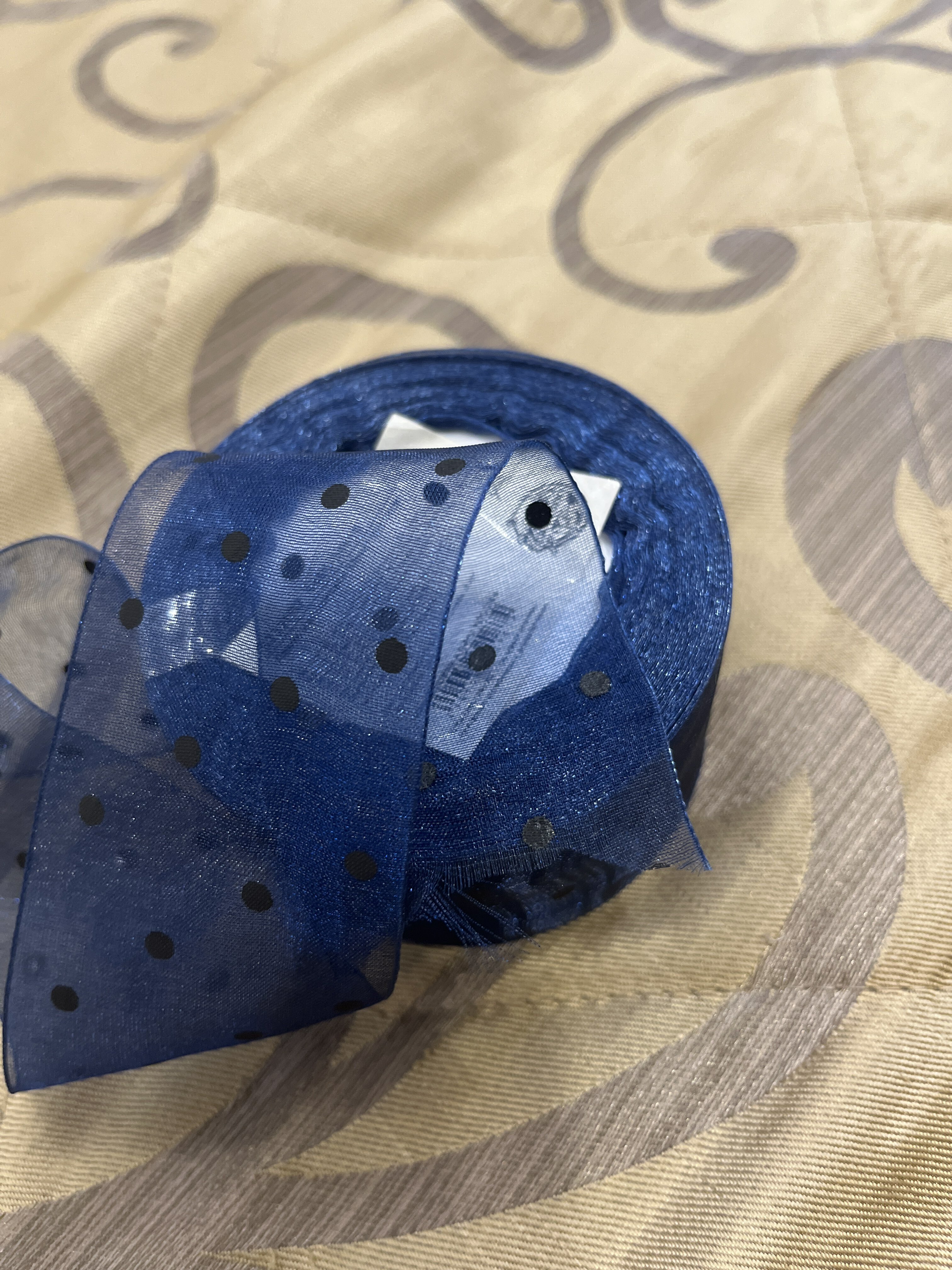 Фотография покупателя товара Лента капроновая «Горох», 25 мм, 23 ± 1 м, цвет тёмно-синий - Фото 5
