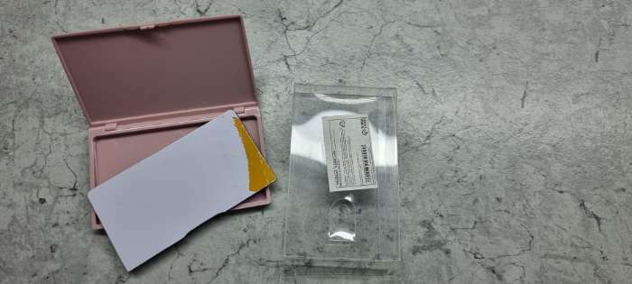 Фотография покупателя товара Игольница магнитная, 11 × 6,5 см, цвет светло-розовый - Фото 21