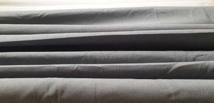 Фотография покупателя товара Штора портьерная Этель «Структурная», цвет серый, на шторной ленте, 130х300 см, 100% п/э - Фото 3